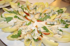 endive boats_pear